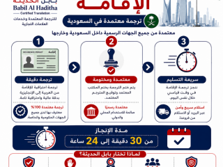 ترجمة الإقامة خلال دقائق