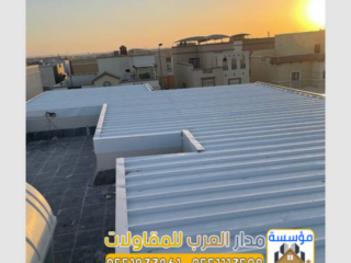 تركيب ألواح ساندوتش بانل مع العزل الحراري في الرياض